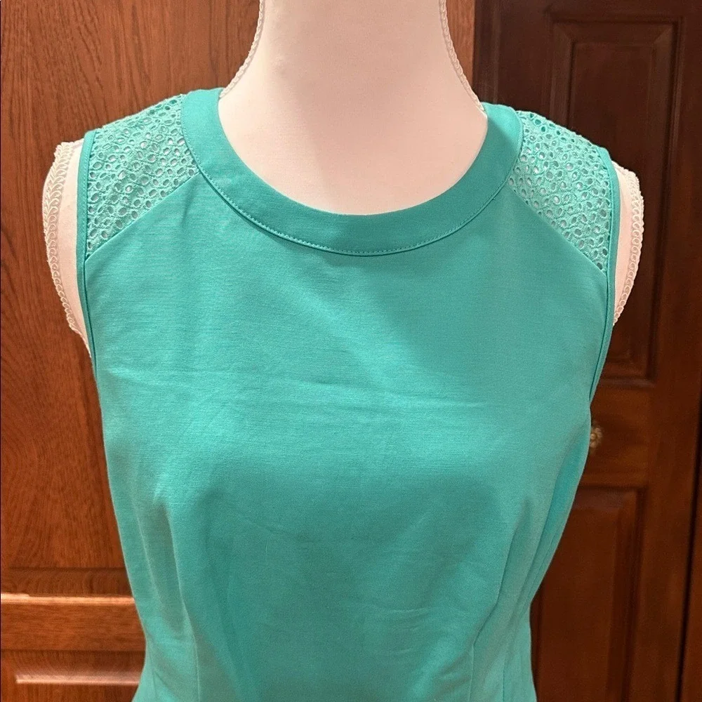 NWT. The‎ Limited Blue A-Line Sleeveless Mini Dress